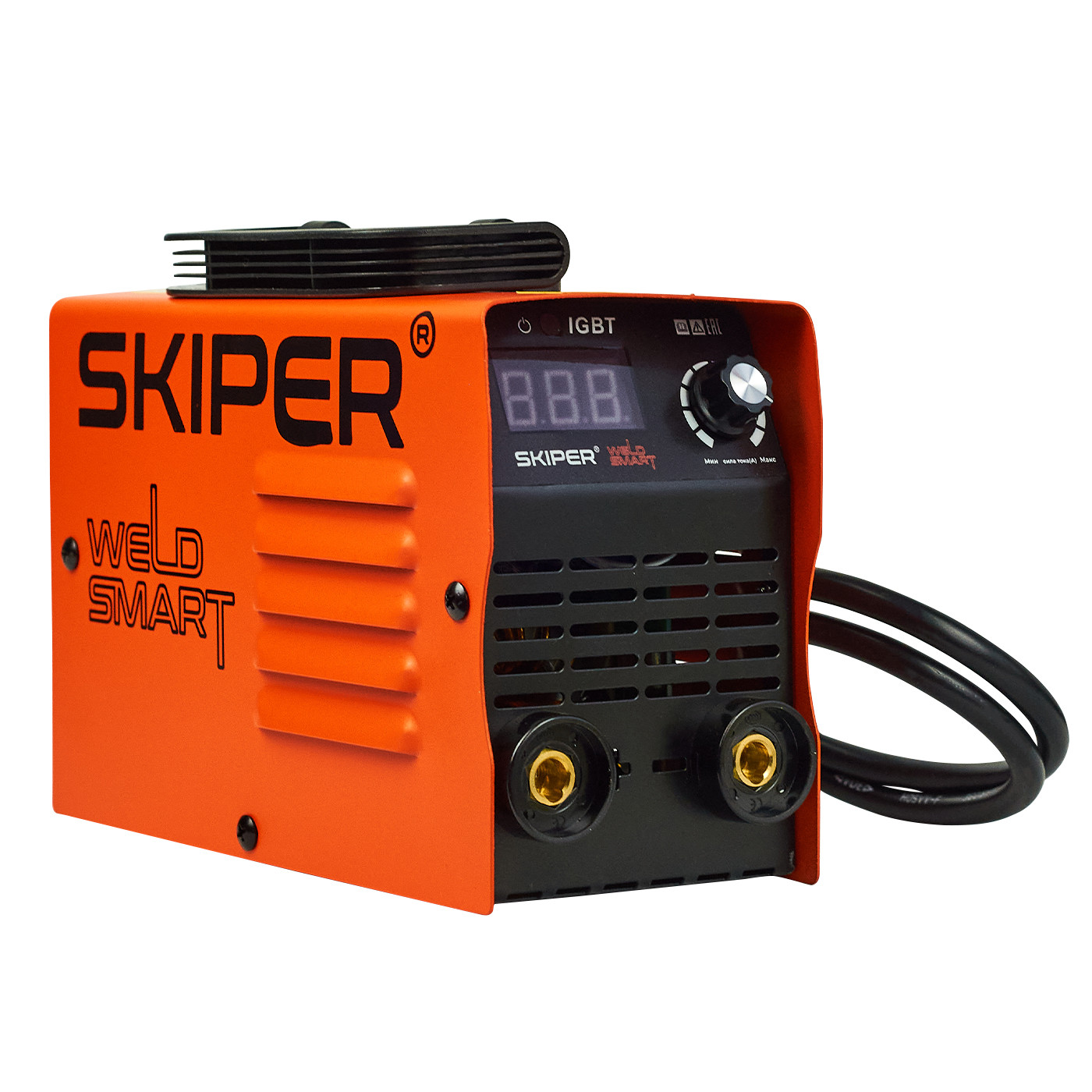 Инвертор сварочный SKIPER MMA-220X-3 (160-260 В, LED диспл., 220А, 1,6-4,0 мм, электрост. от 6,0 кВт