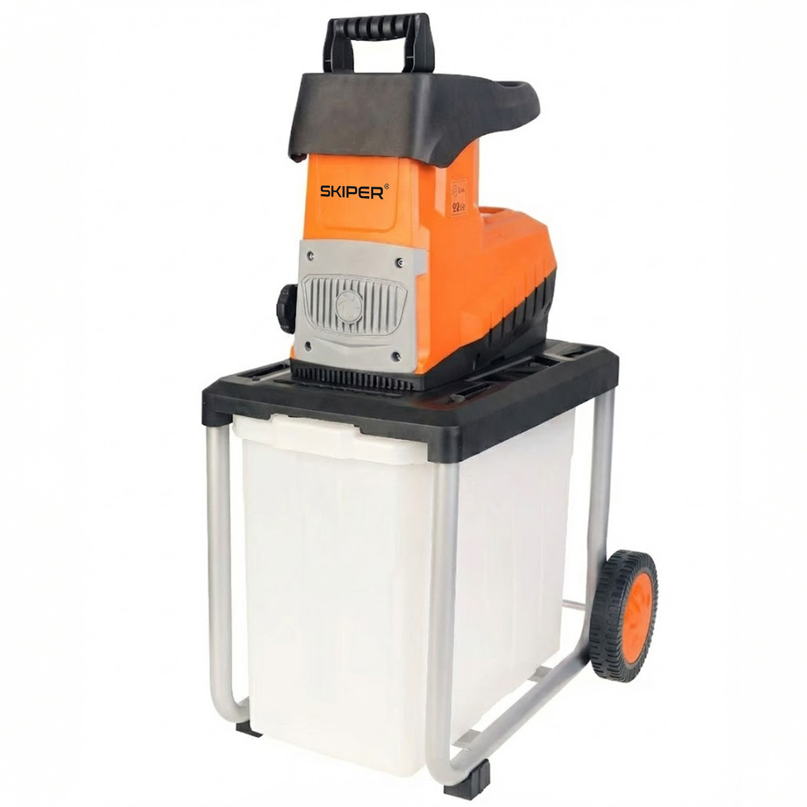 Садовый измельчитель SKIPER GS3245 (инд.дв., 3200Вт, 60л, 45мм)