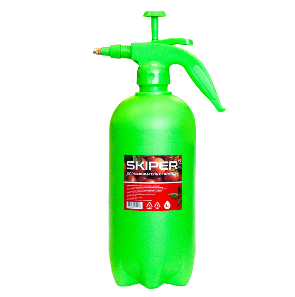 Опрыскиватель SKIPER помповый, 3л